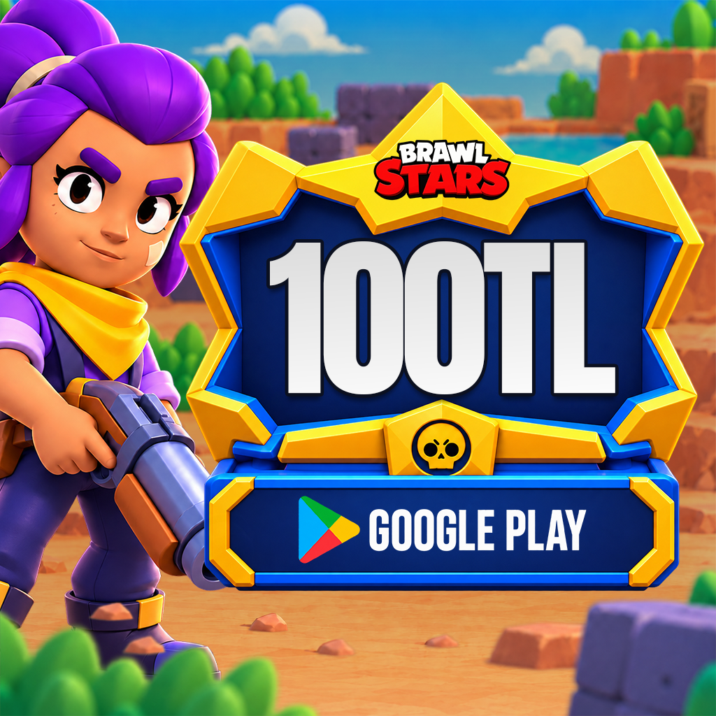 Brawl Stars Elmas 100 TL Google Play