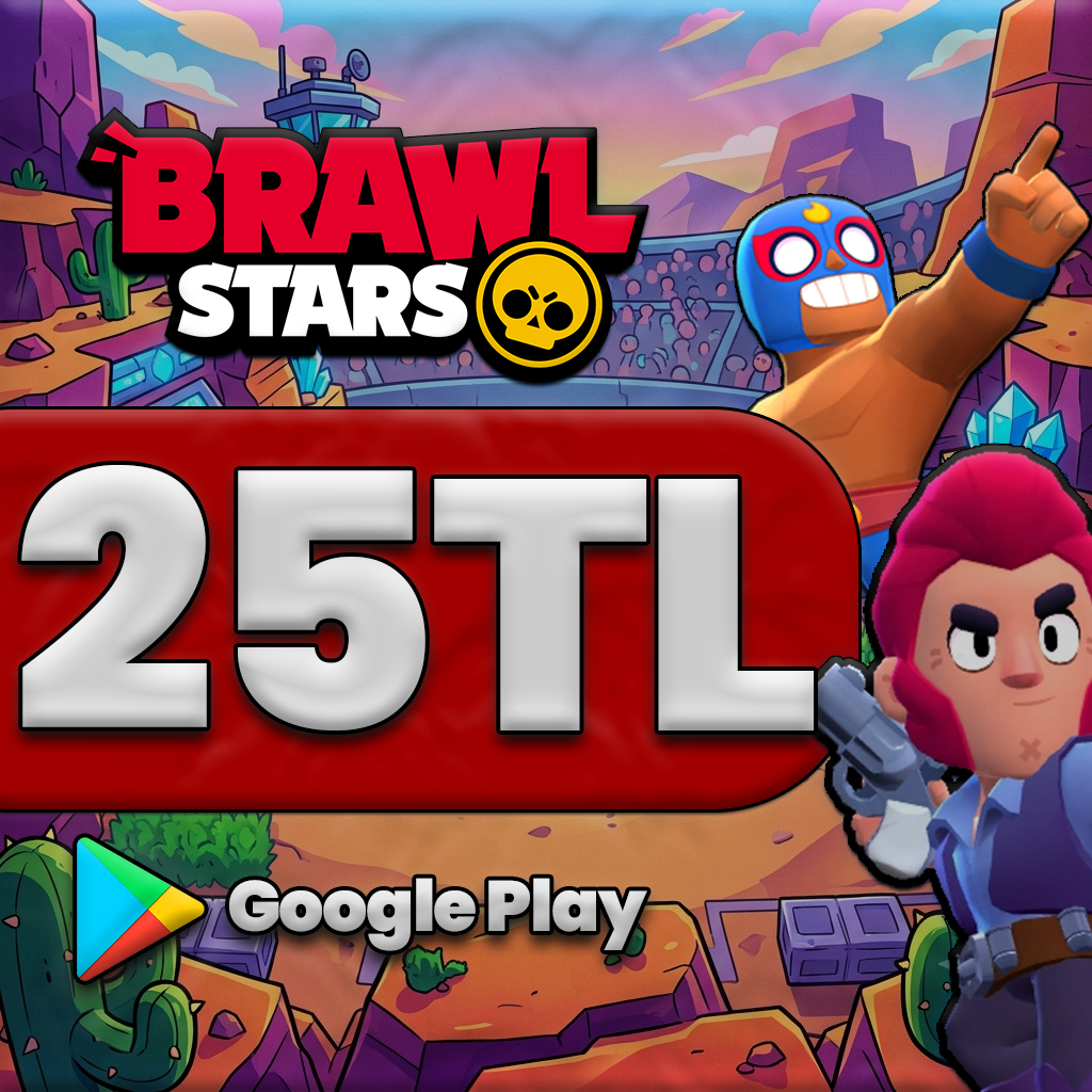 Brawl Stars Elmas 25 TL Google Play