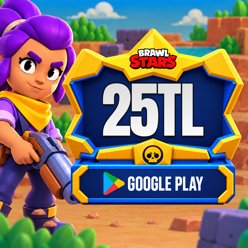 Brawl Stars Elmas 25 TL Google Play