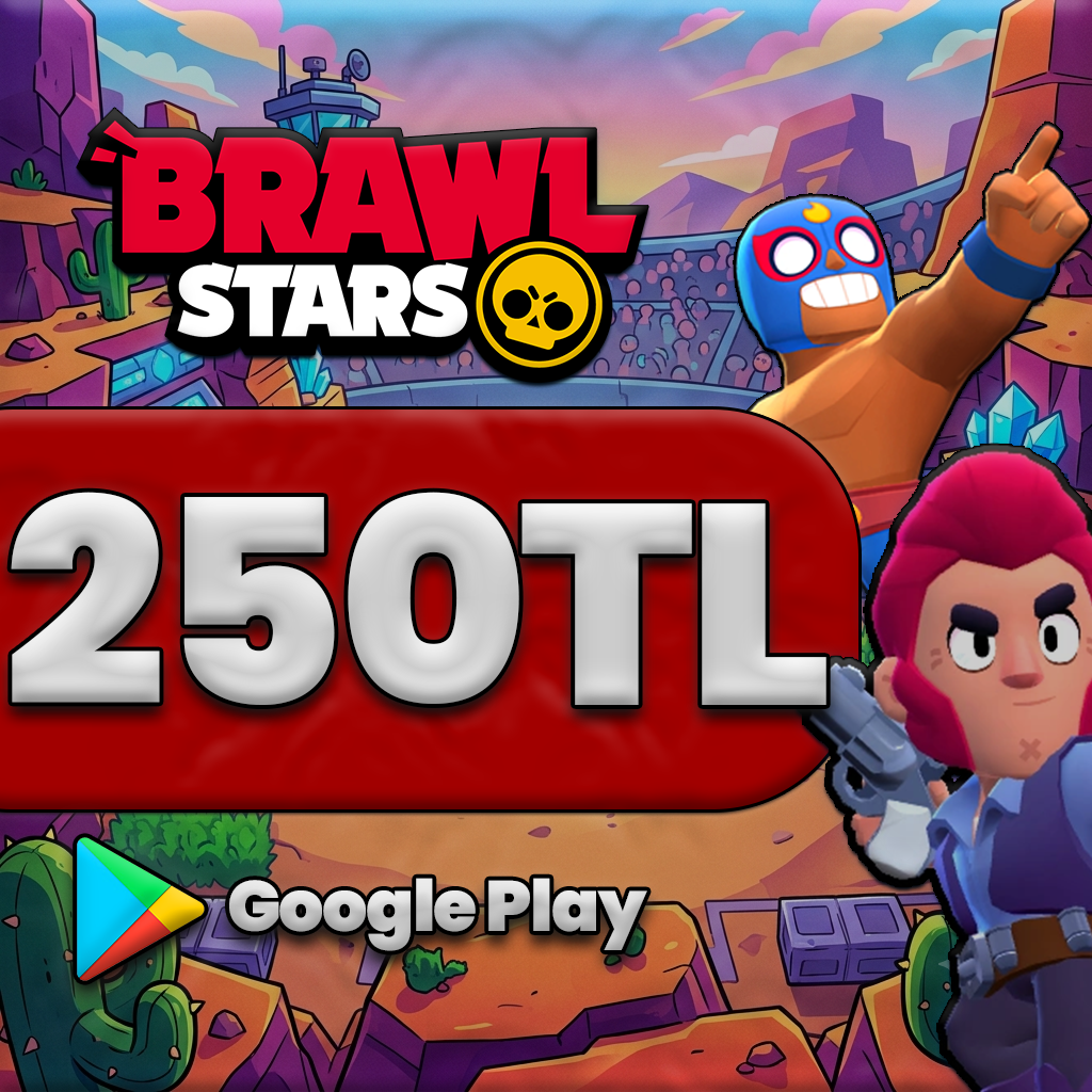 Brawl Stars Elmas 250 TL Google Play