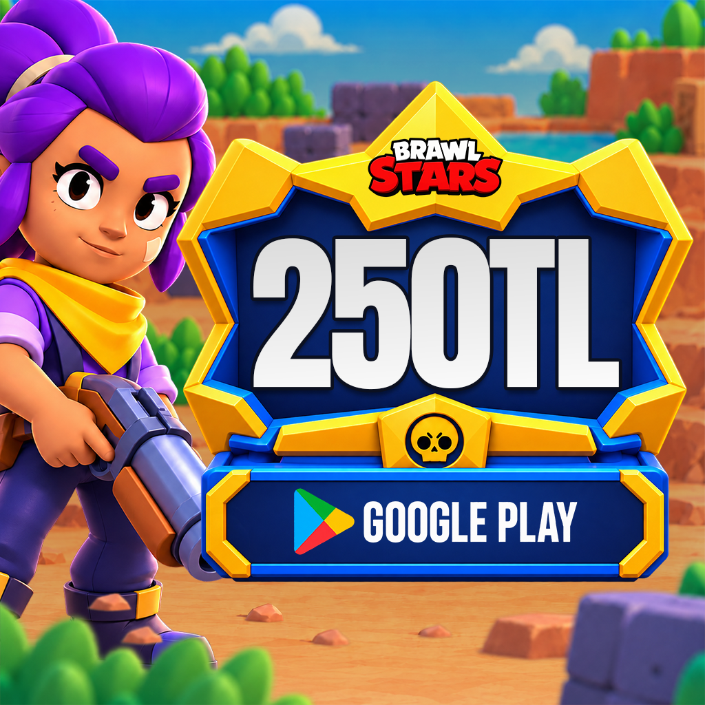 Brawl Stars Elmas 250 TL Google Play