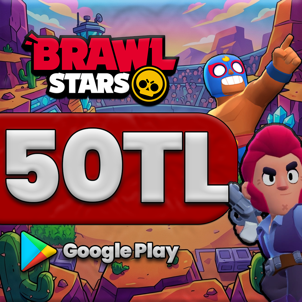 Brawl Stars Elmas 50 TL Google Play