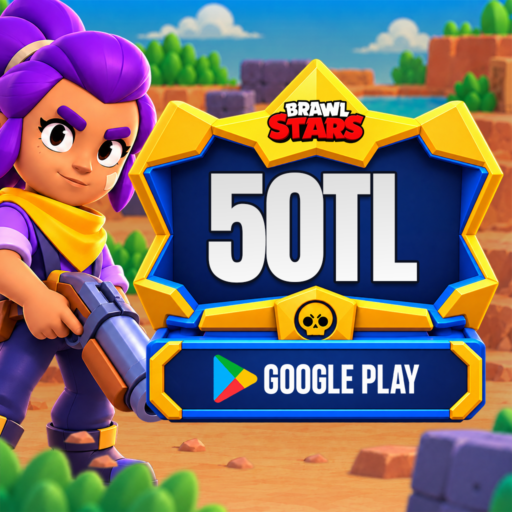Brawl Stars Elmas 50 TL Google Play