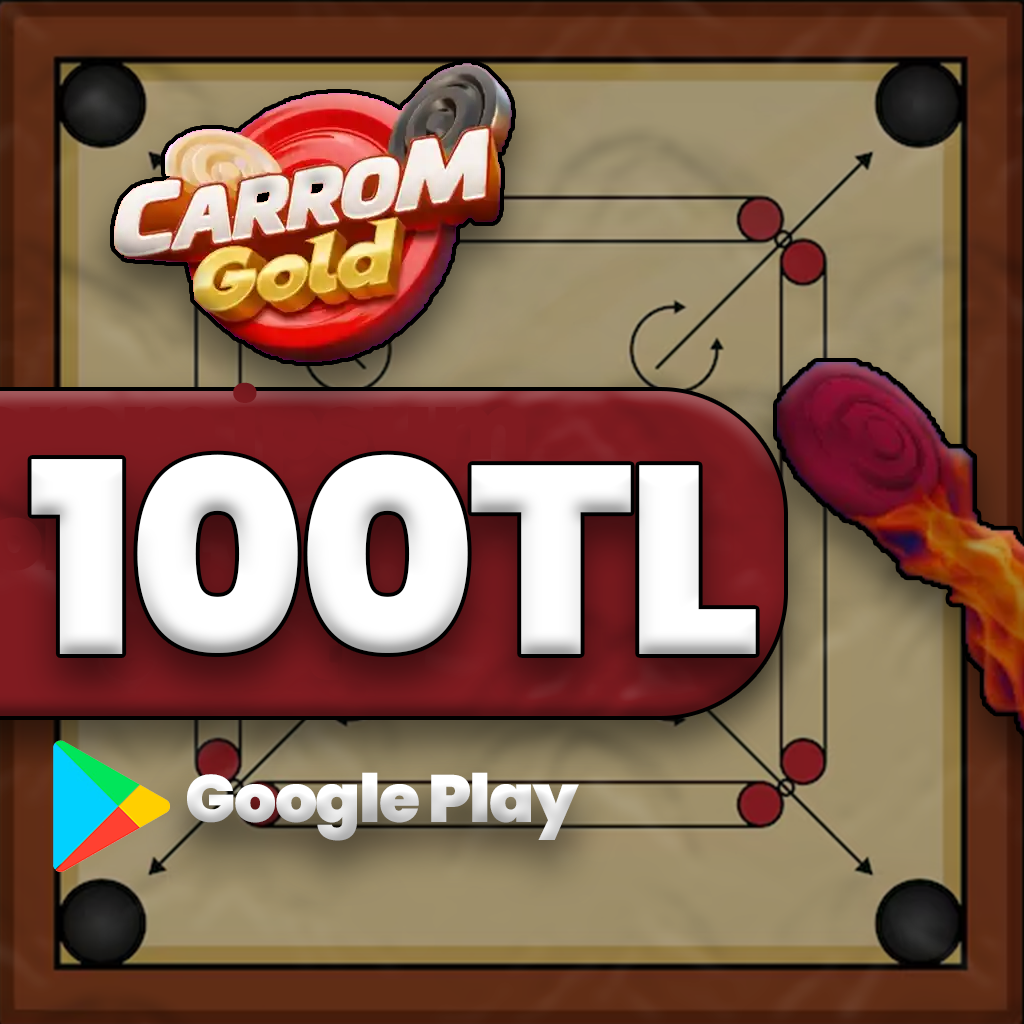 Carrom Gold 100 TL Google Play