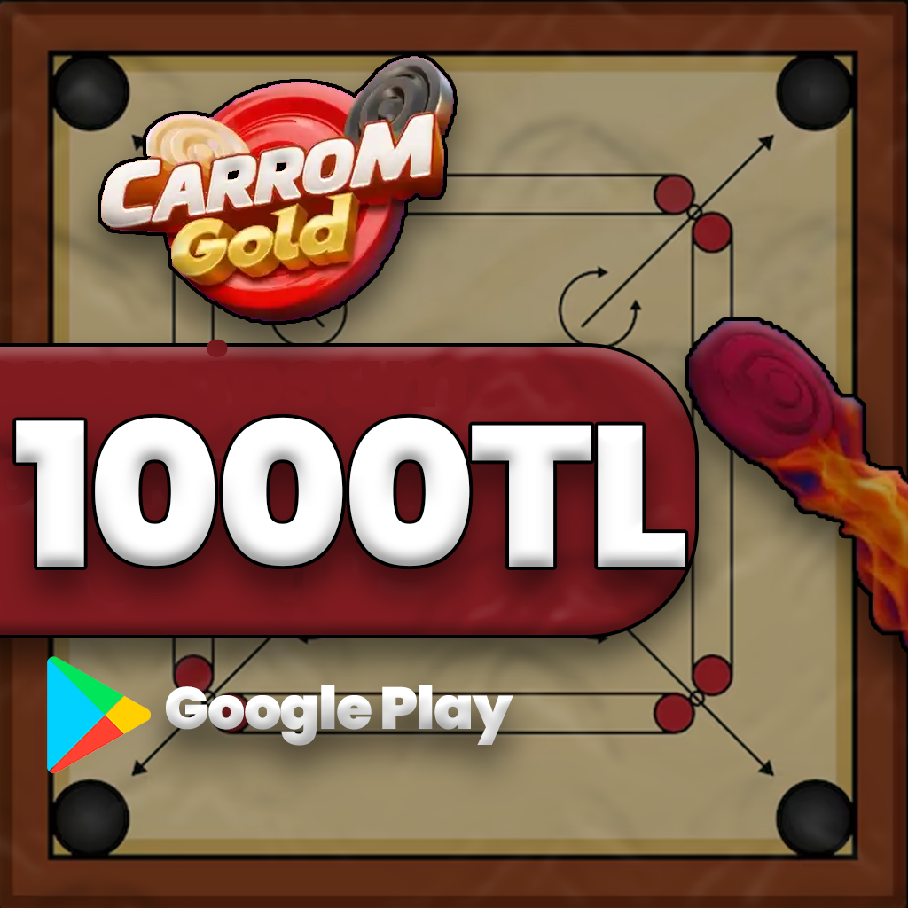 Carrom Gold 1000 TL Google Play