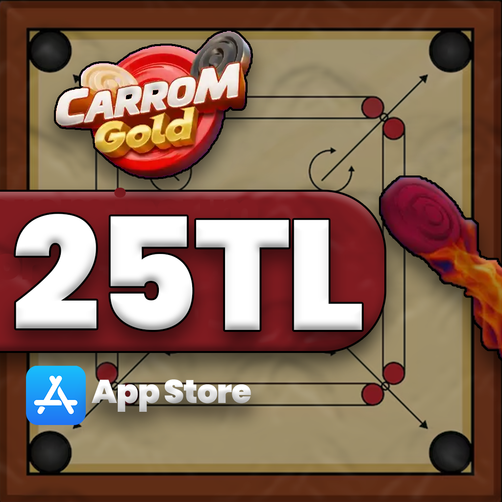 Carrom Gold 25 TL App Store