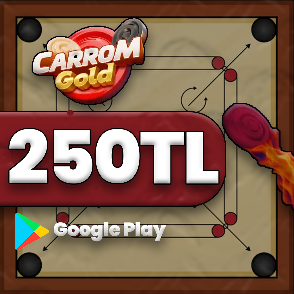 Carrom Gold 250 TL Google Play
