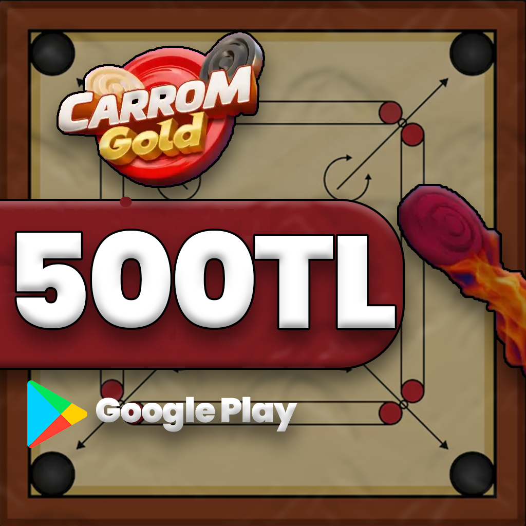 Carrom Gold 500 TL Google Play
