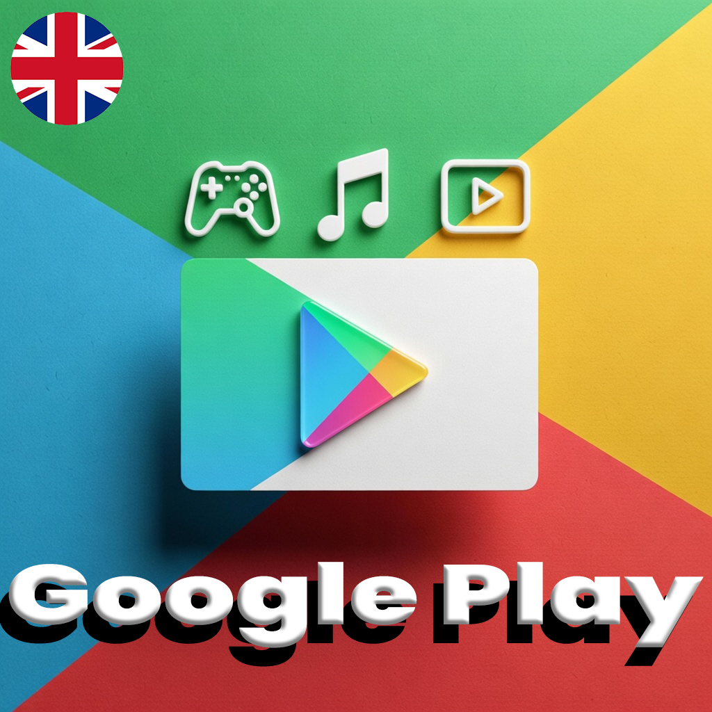 Google Play Hediye Kartı UK (İngiltere)