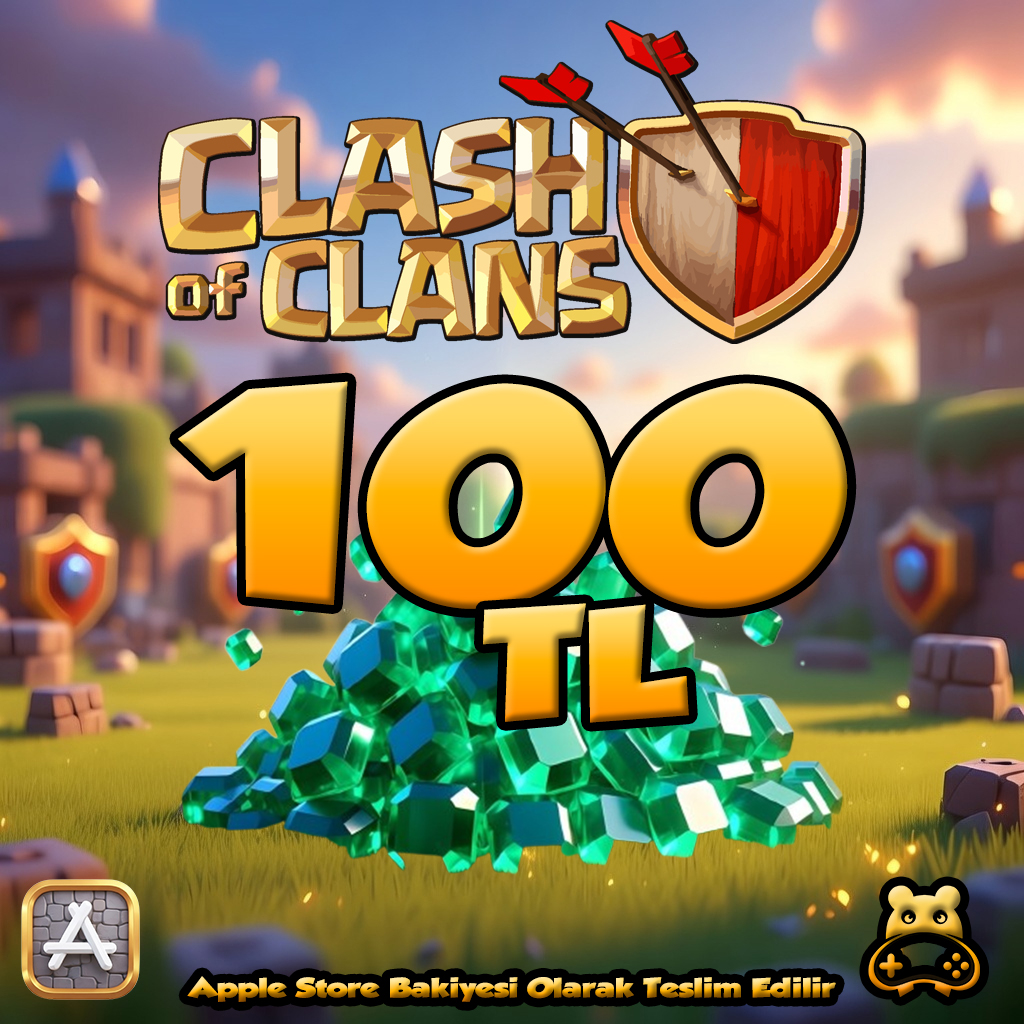 Clash Of Clans 100 TL App Store