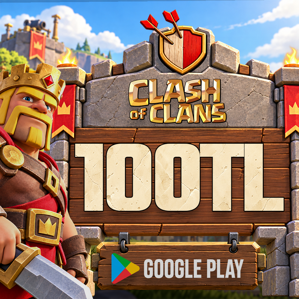 Clash Of Clans 100 TL Google Play
