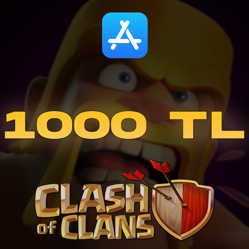 Clash Of Clans 1000 TL App Store