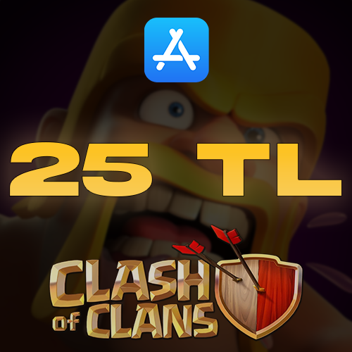 Clash Of Clans 25 TL App Store