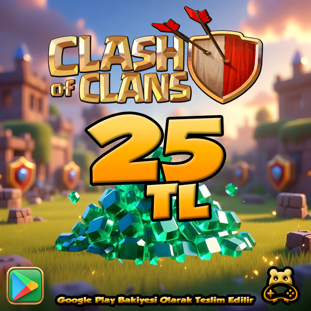 Clash Of Clans Stone 25TL Google Play