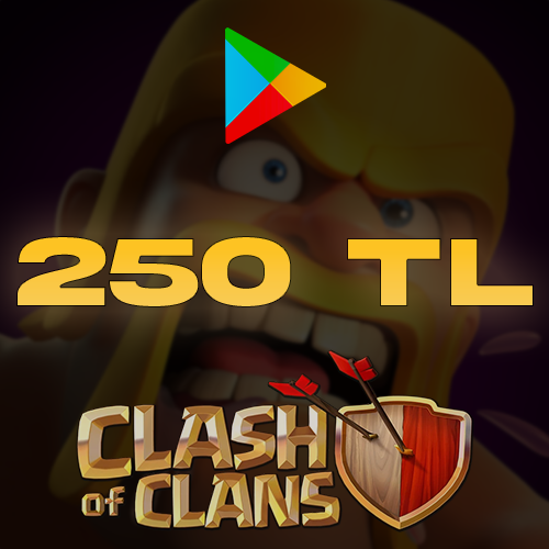 Clash Of Clans Taş 250 TL Google Play