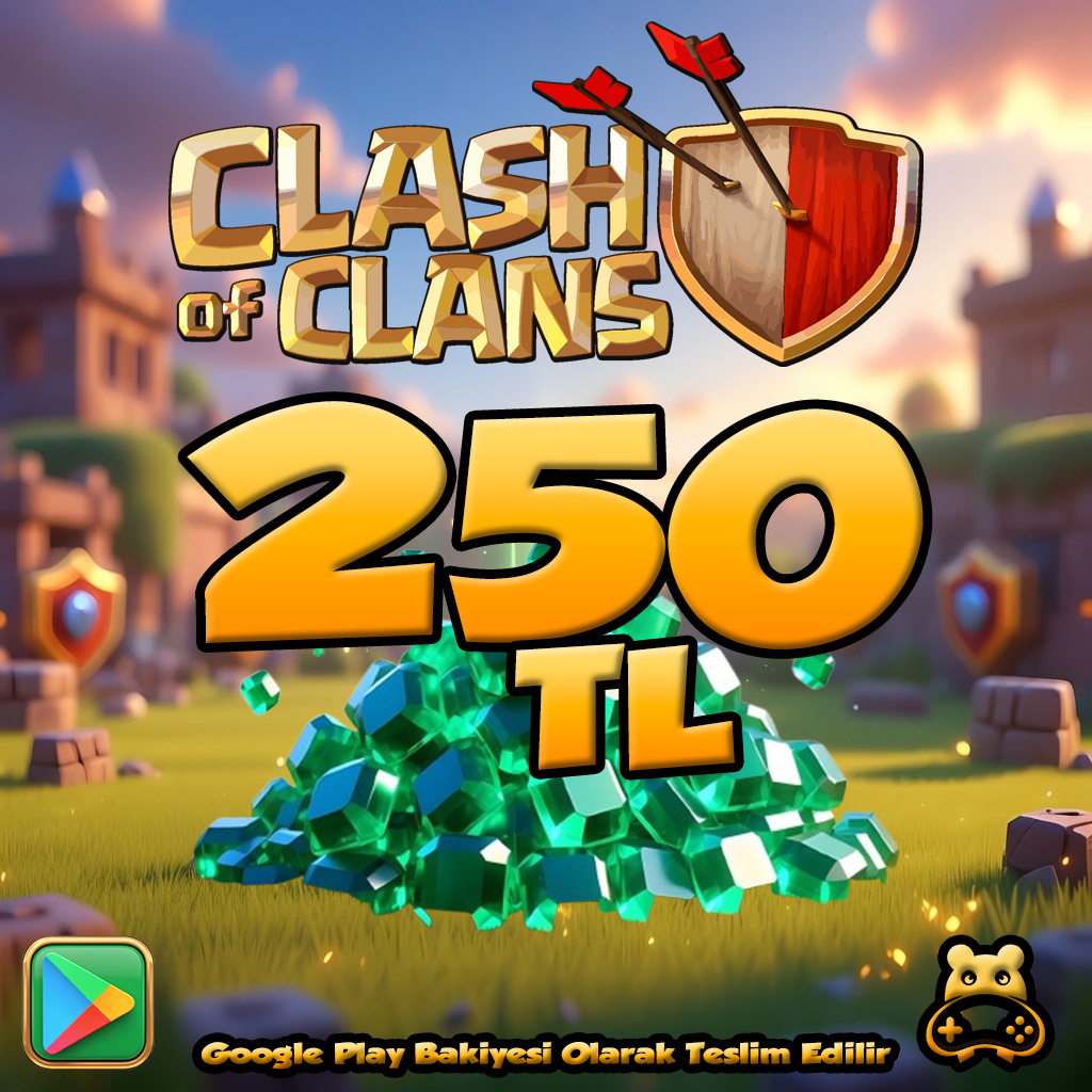 Clash Of Clans 250 TL Google Play