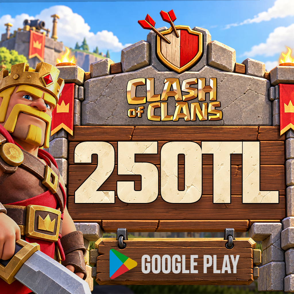 Clash Of Clans 250 TL Google Play