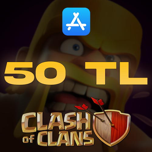 Clash Of Clans 50 TL App Store