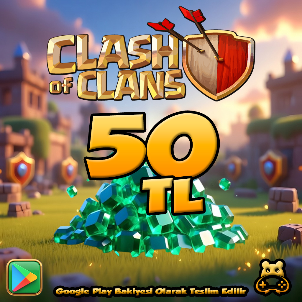 Clash Of Clans Stone 50 TL