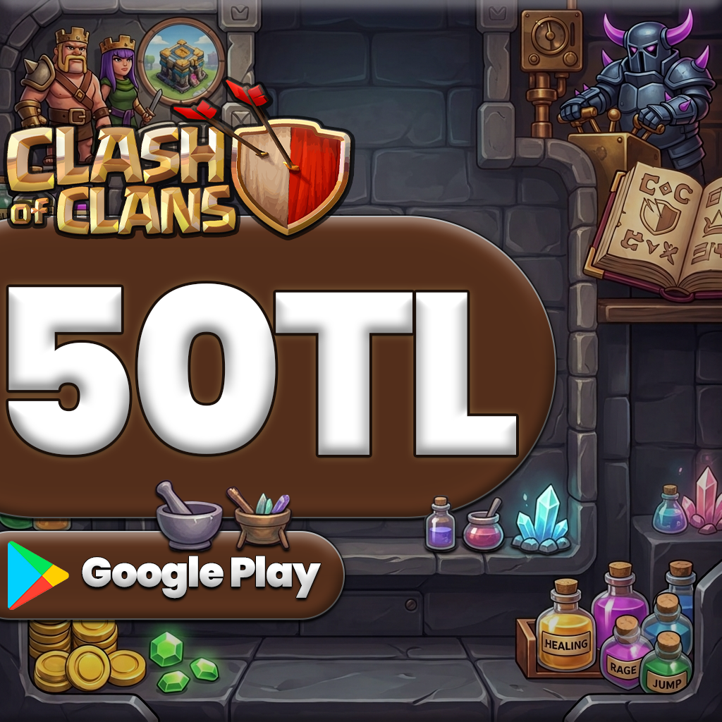 Clash Of Clans 50 TL Google Play