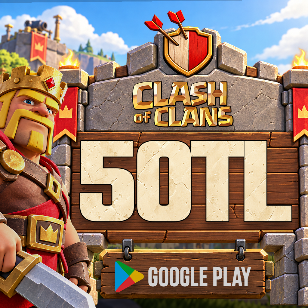 Clash Of Clans 50 TL Google Play