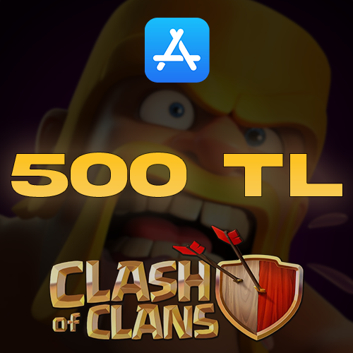 Clash Of Clans 500 TL App Store