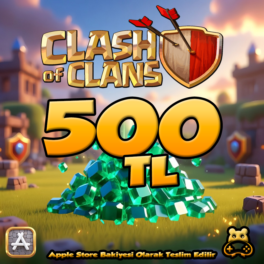 Clash Of Clans 500 TL App Store
