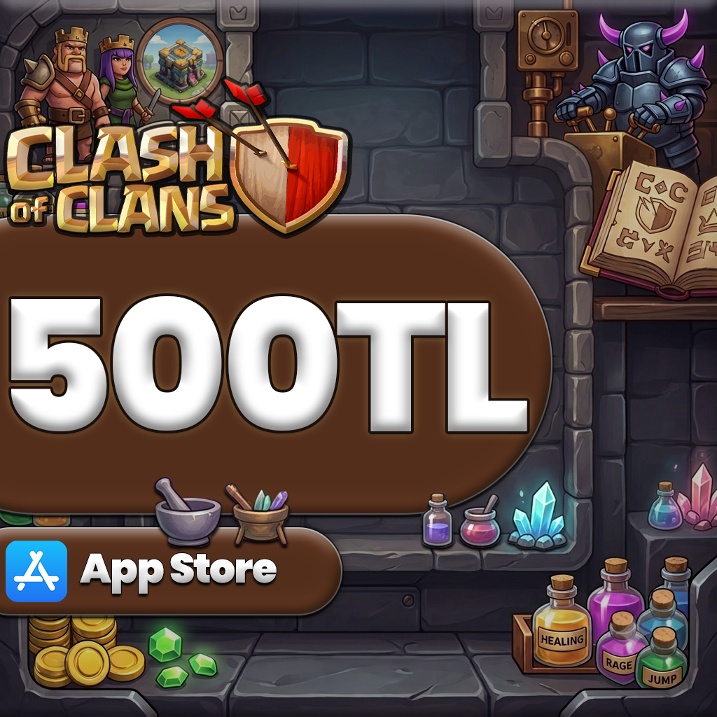 Clash Of Clans 500 TL App Store
