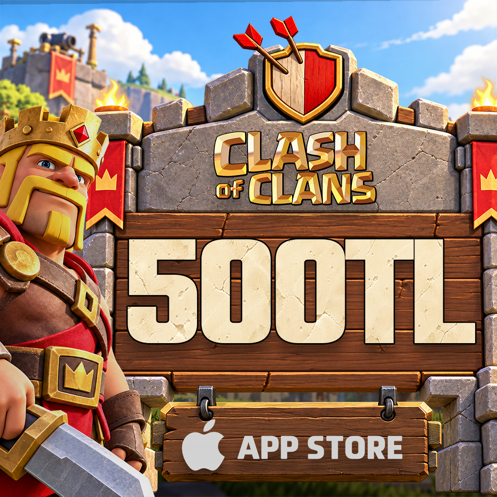 Clash Of Clans 500 TL App Store