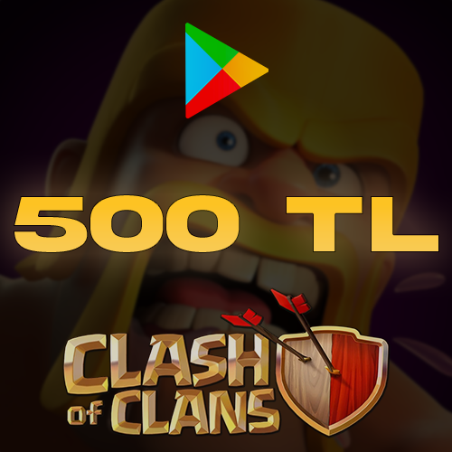 Clash Of Clans Taş 500 TL Google Play