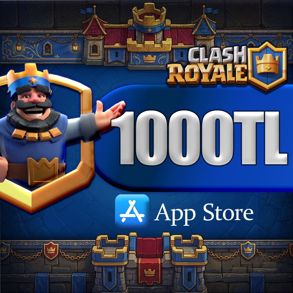 Clash Royale App Store 1000 TL