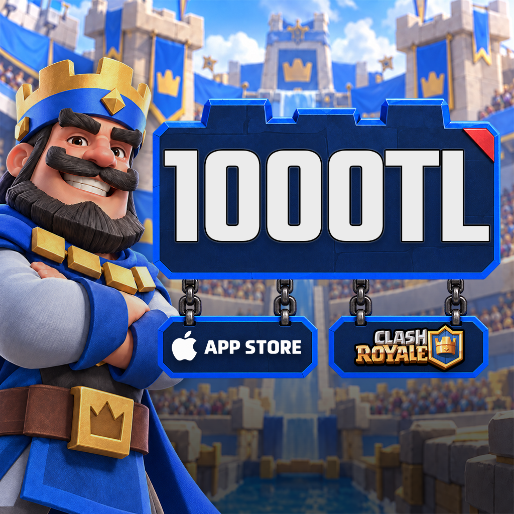 Clash Royale App Store 1000 TL