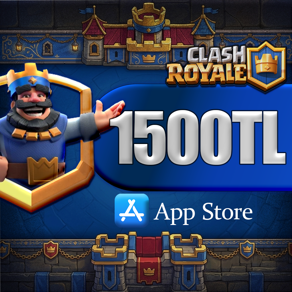 Clash Royale App Store 1500 TL