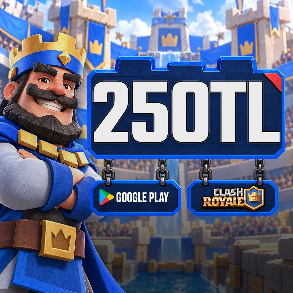 Clash Royale Google Play 250 TL