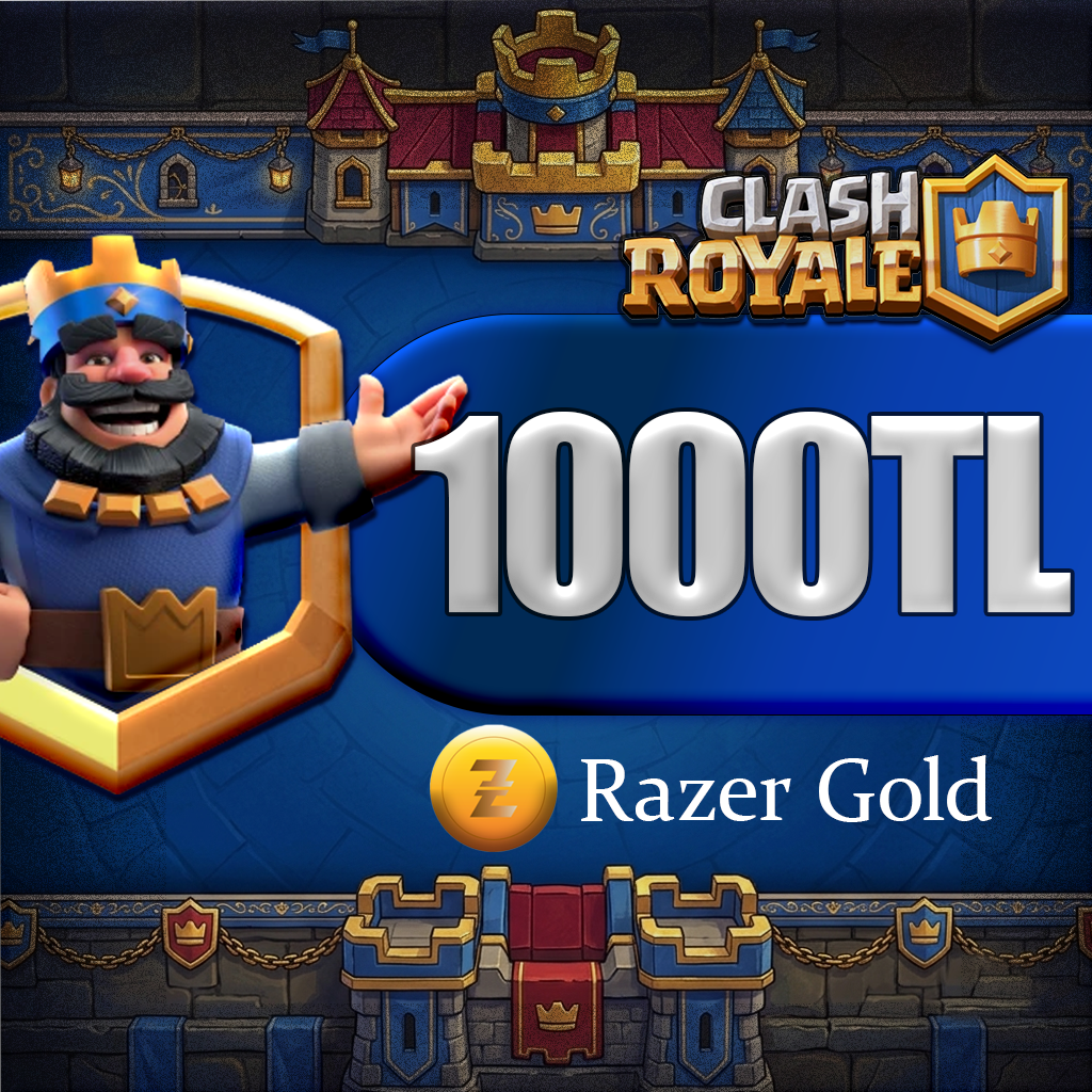 Clash Royale Razer Gold 1000 TL