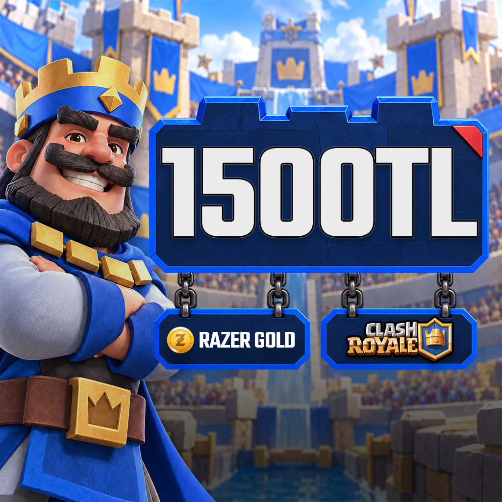 Clash Royale Razer Gold 1500 TL