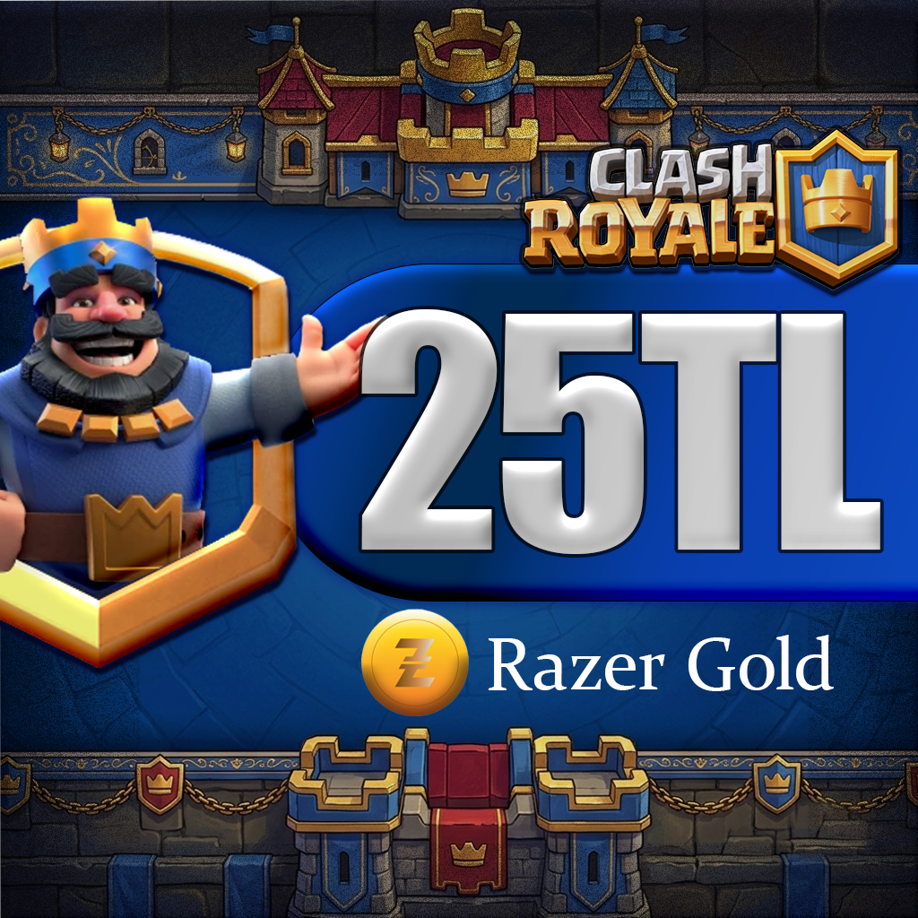 Clash Royale Razer Gold 25 TL