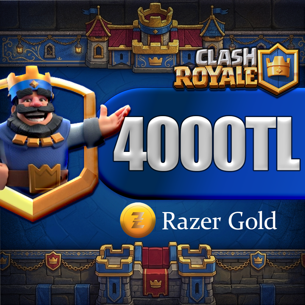 Clash Royale Razer Gold 4000 TL