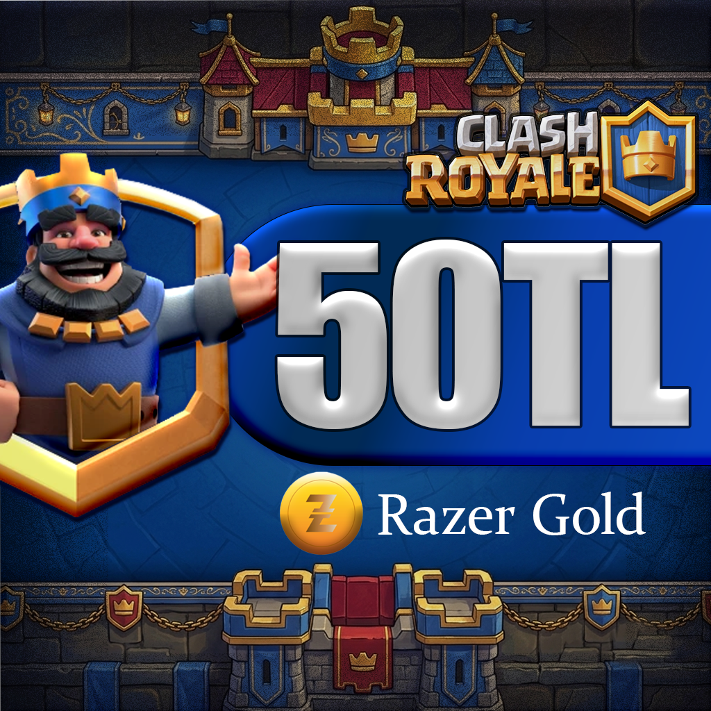 Clash Royale Razer Gold 50 TL