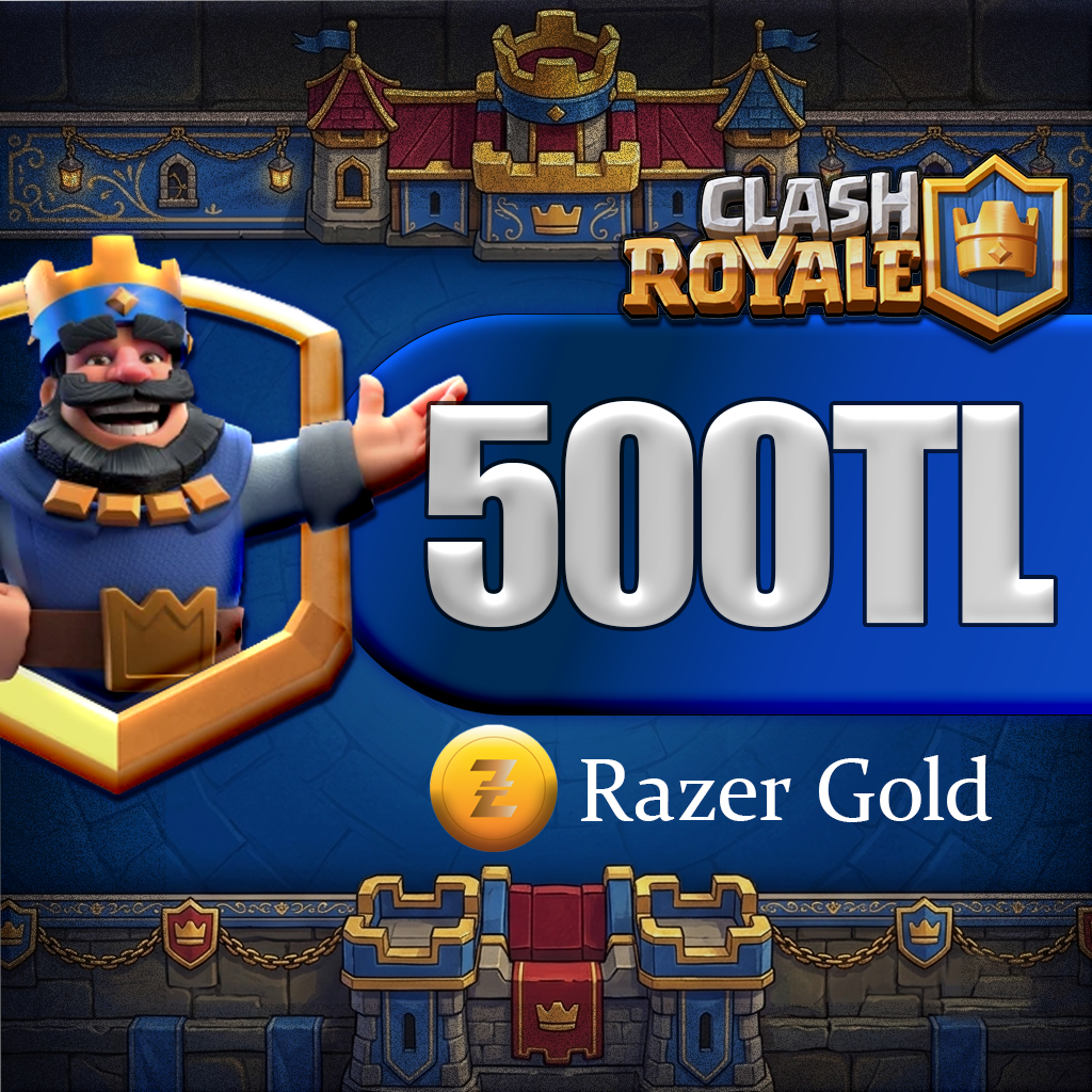 Clash Royale Razer Gold 500 TL