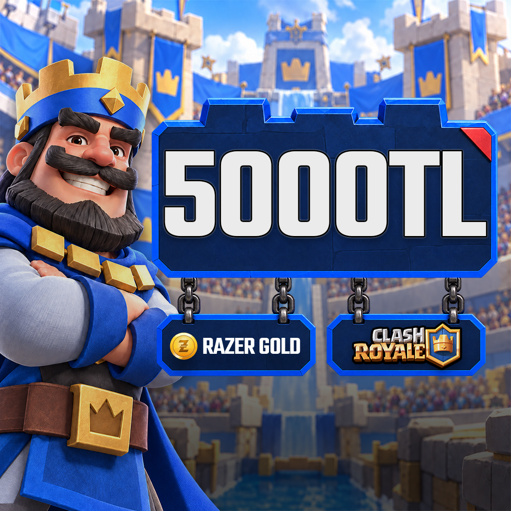 Clash Royale Razer Gold 5000 TL