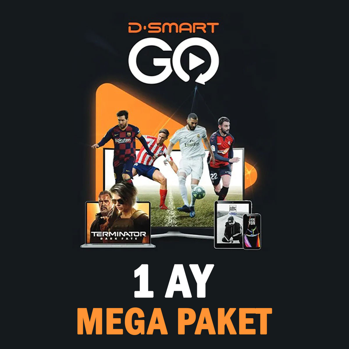 D-Smart GO Üyelik (Mega Paket) 1 AY