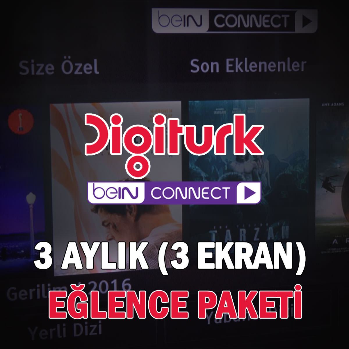 DBC Eğlence Paketi 3 Aylık ( 3 Ekran )