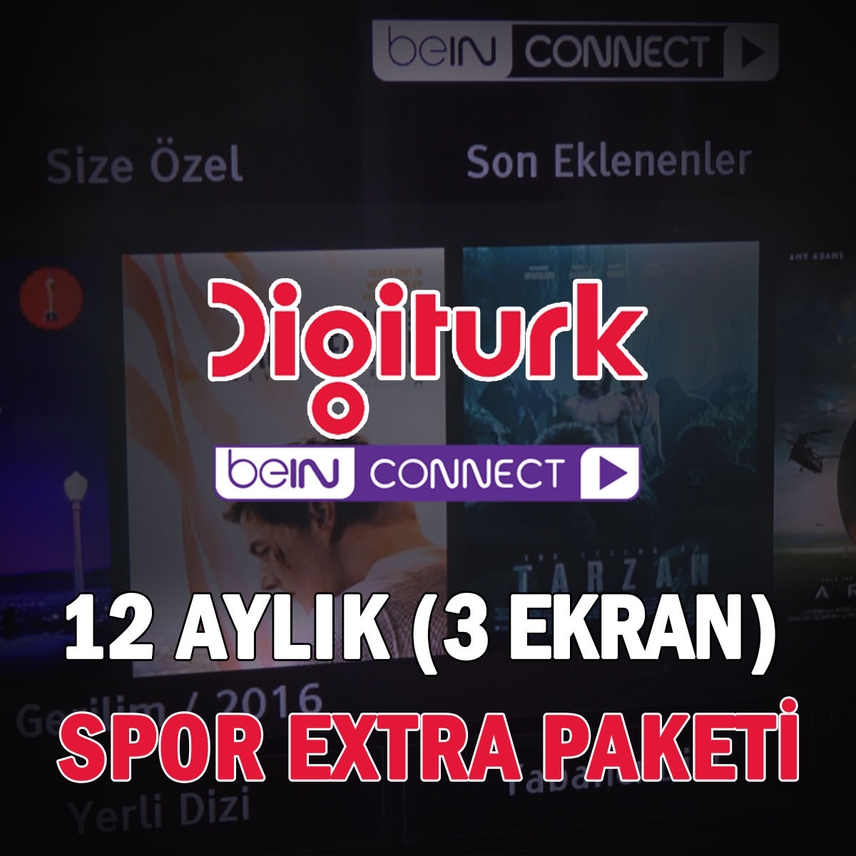 DBC Spor Extra 12 Aylık ( 3 Ekran )