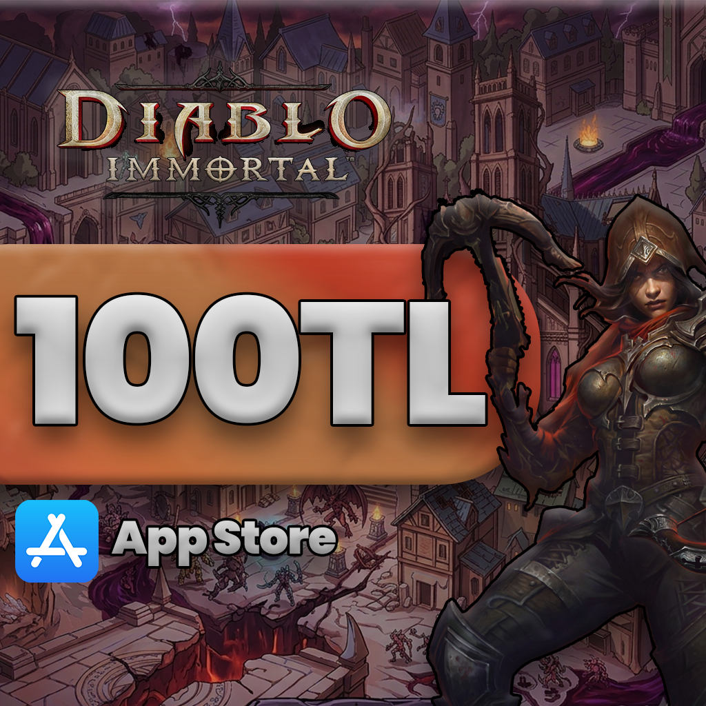 Diablo Immortal 100 TL App Store Balance