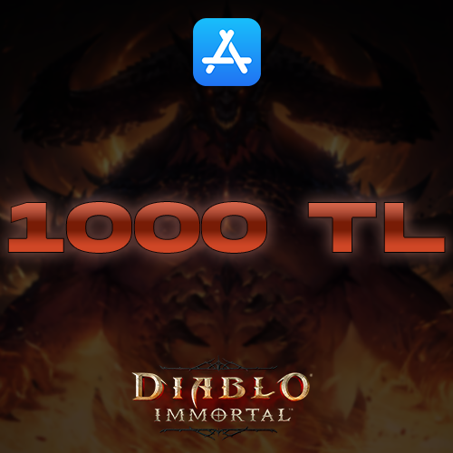 Diablo Immortal 1000 TL App Store