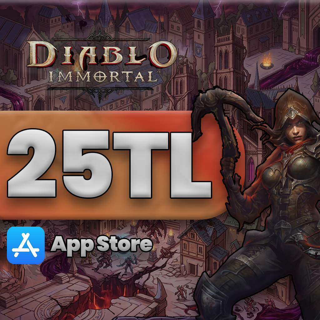 Diablo Immortal 25 TL App Store