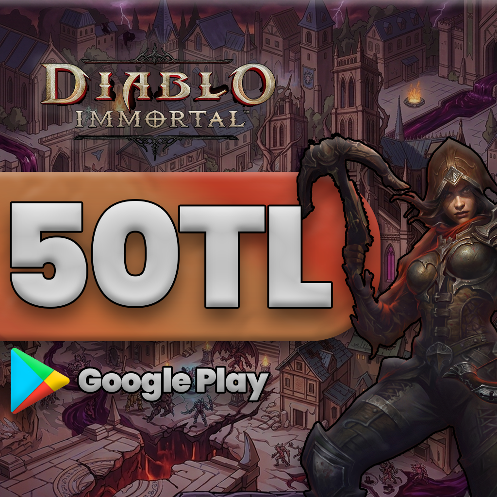 Diablo Immortal 50 TL Google Play Balance