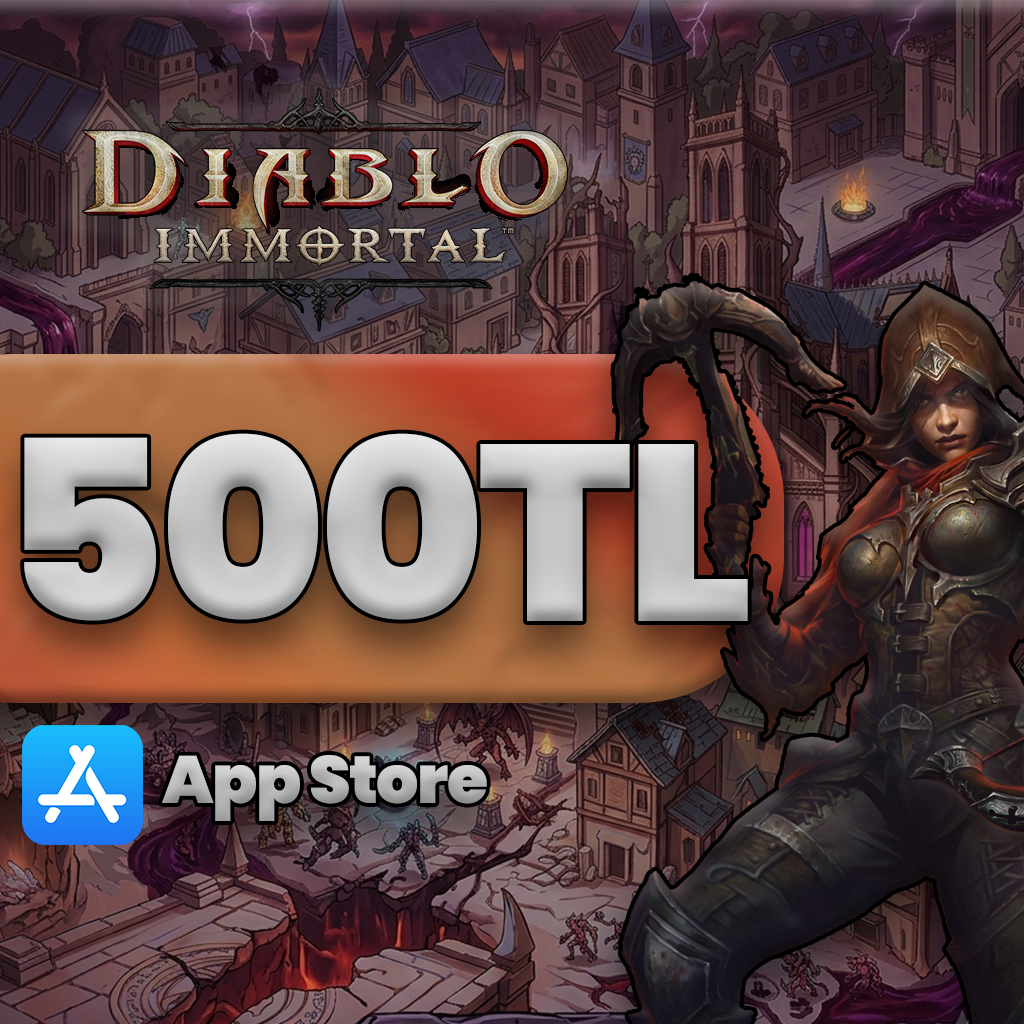 Diablo Immortal 500 TL App Store