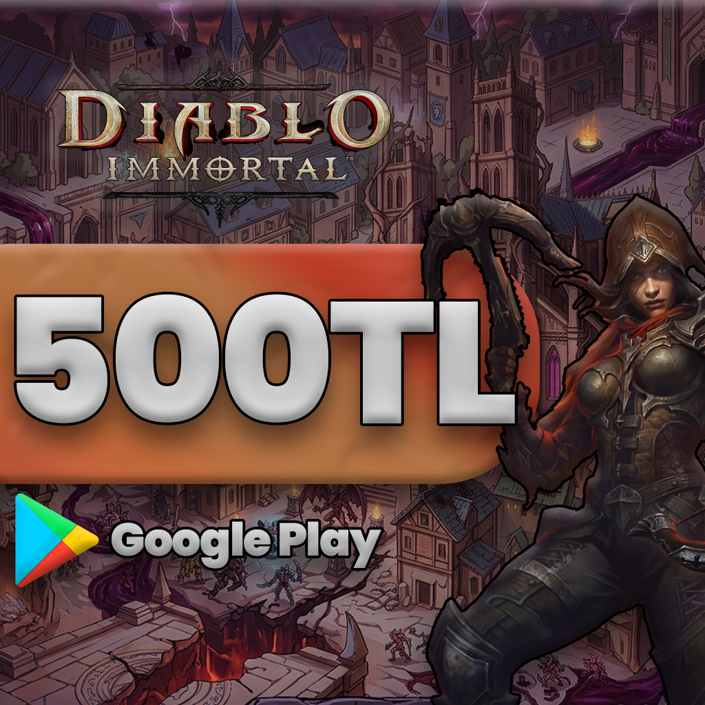 Diablo Immortal 500 TL Google Play